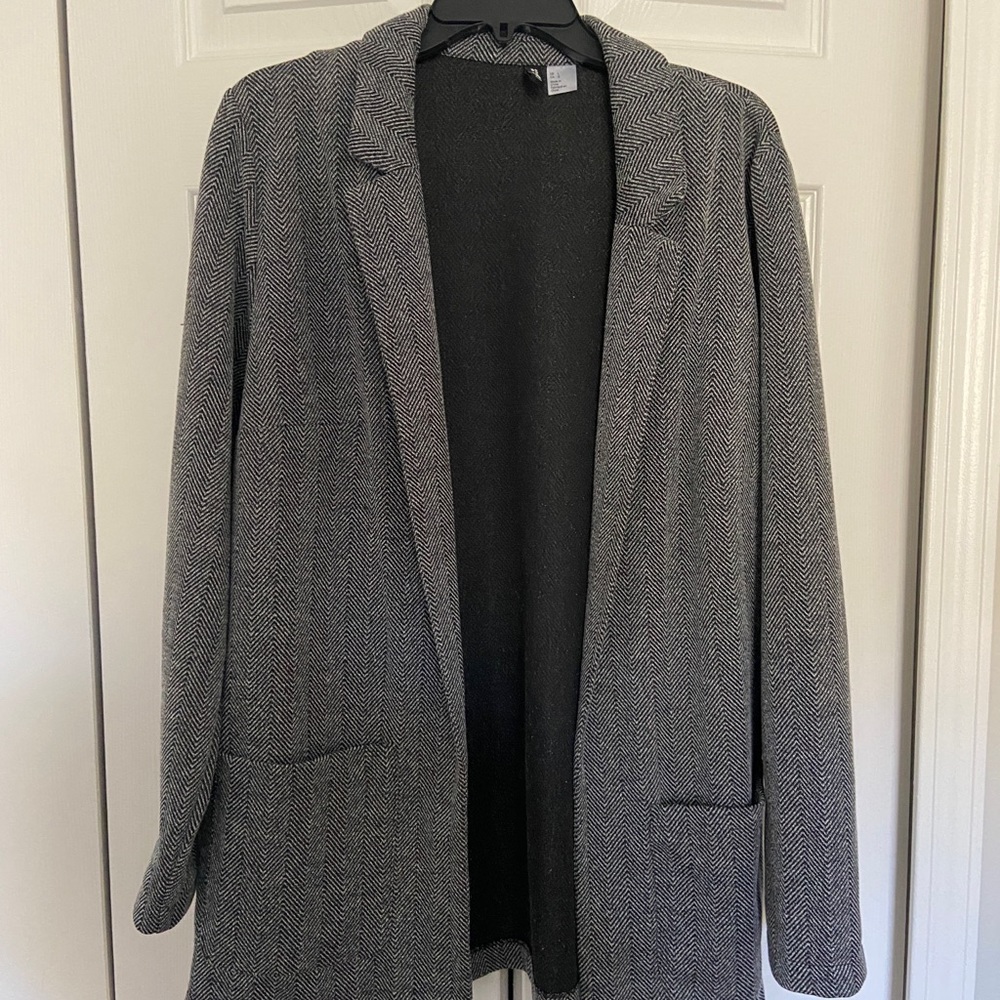 H&M Herringbone Blazer